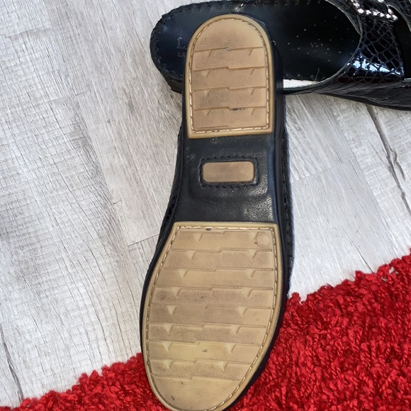 La Plume Patent Mules with some sparkle! Butter soft and hand crafted! - Picture 6 of 10